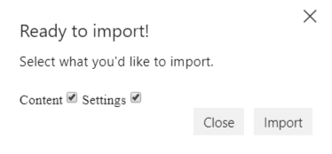 BindTuning Settings Import and Export