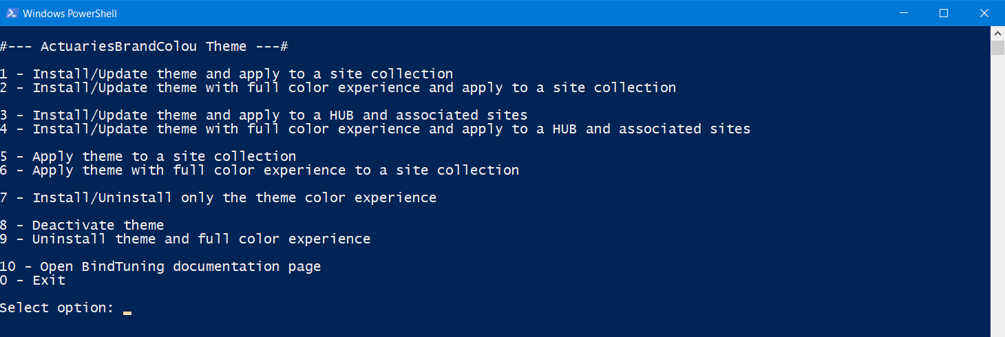 Theme Installation